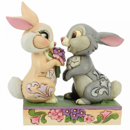 Disney Traditions - Bunny Bouquet (Thumper and Blossom Figurine)