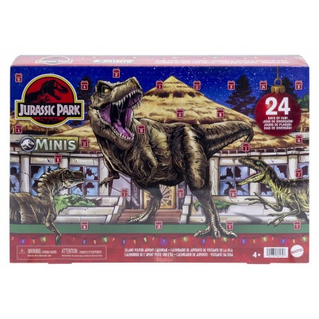 Jurassic Park Minis Advent Calendar Island Visitor