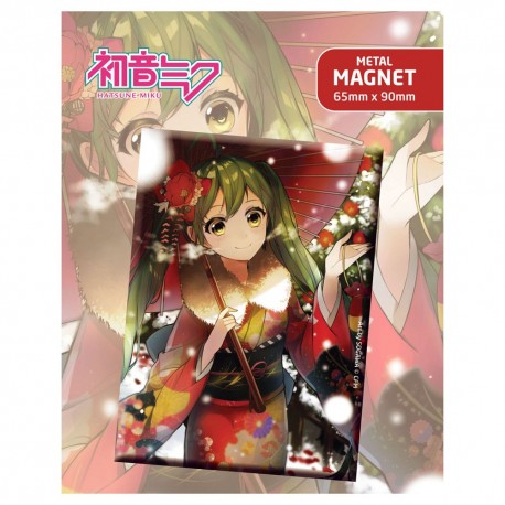 Hatsune Miku Fridge Magneet Hatsune Miku At Winter