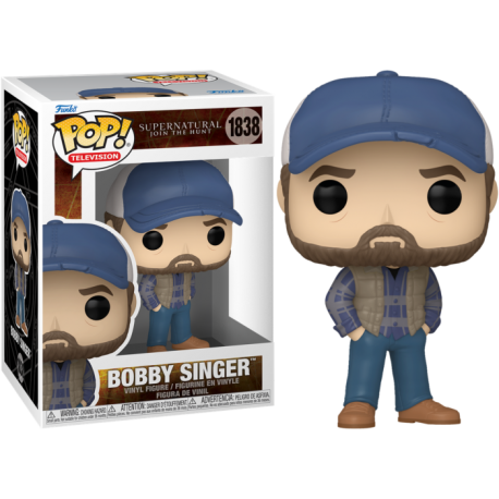 Funko Pop 1838 Bobby Singer, Supernatural