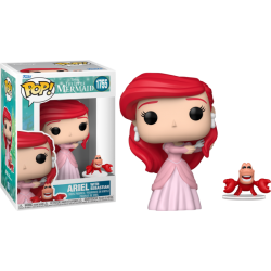 Funko Pop 1755 Ariel with Sebastian, The Little Mermaid