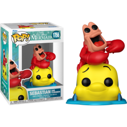 Funko Pop 1746 Sebastian with Flounder, The Little Mermaid