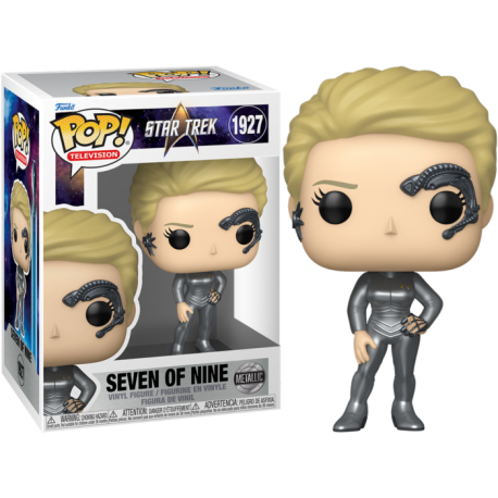 Funko Pop 1927 Seven Of Nine (Metallic), Star Trek