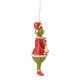 Jim Shore - The Grinch And Cindy-Lou With Sign H/ornament