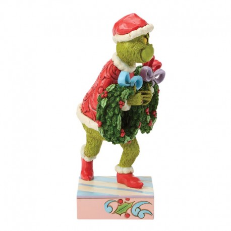 Jim Shore - The Grinch Stealing Wreaths - The Grinch