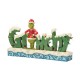 Jim Shore - The Grinch With 'Grinchy' Sign - The Grinch