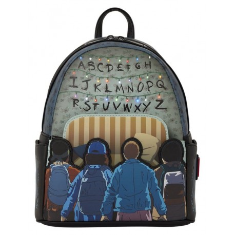 Loungefly Stranger Things - Light-Up 10" Faux Leather Mini Backpack