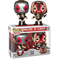 Funko Pop 2-Pack WWE - Demolition: Ax & Smash (Metallic)