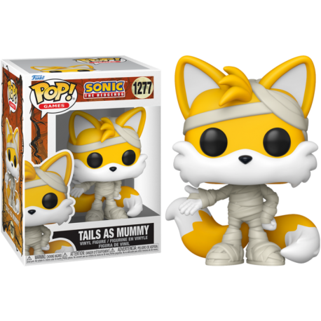 Funko Pop 1277 Tails as Mummy, Sonic The Hedgehog