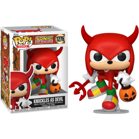 Funko Pop 1276 Knuckles as Devil, Sonic The Hedgehog