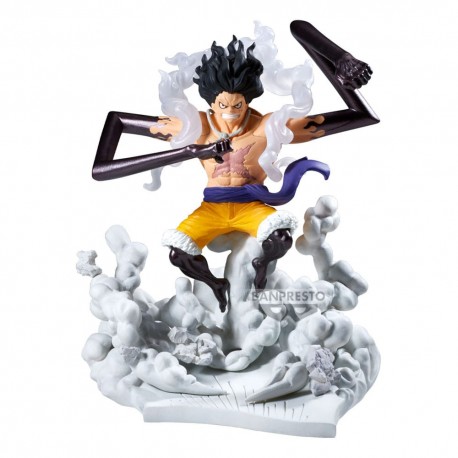 One Piece Senkozekkei PVC Statue Monkey D. Luffy Gear 4 15 cm