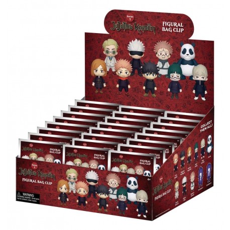 Jujutsu Kaisen 3D PVC Bag Clip Serie 1 (Blind Bag)