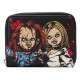 Loungefly Child’s Play - Bride of Chucky 4” Faux Leather Zip-Around Wallet