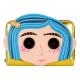Loungefly Coraline - Doll Cosplay 4" Faux Leather Zip-Around Wallet