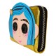 Loungefly Coraline - Doll Cosplay 4" Faux Leather Zip-Around Wallet