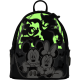 Loungefly Disney - Mickey & Minnie Ghost Light Up Glow-in-the-Dark 10" Faux Leather Mini Backpack