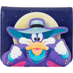 Loungefly Disney - Darkwing Duck Glow-in-the-Dark 5" Faux Leather Wallet