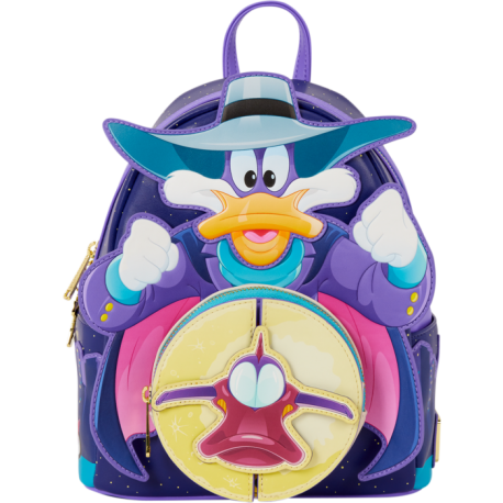 Loungefly Disney - Darkwing Duck Glow-in-the-Dark 10" Faux Leather Mini Backpack