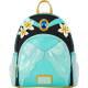 Loungefly Aladdin - Princess Jasmine Cosplay 10" Faux Leather Mini Backpack with Lamp Bag Charm