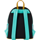 Loungefly Aladdin - Princess Jasmine Cosplay 10" Faux Leather Mini Backpack with Lamp Bag Charm
