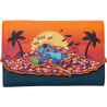 Loungefly Lilo & Stitch - Stitch Halloween Candy 4" Faux Leather Zip-Around Wallet