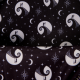 Loungefly The Nightmare Before Christmas - Jack Skellington & Sally Night Sky 10" Faux Leather Mini Backpack