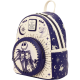 Loungefly The Nightmare Before Christmas - Jack Skellington & Sally Night Sky 10" Faux Leather Mini Backpack