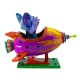 Disney Britto - Stitch Rocket Ship Figurine