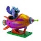 Disney Britto - Stitch Rocket Ship Figurine