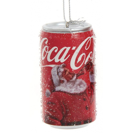 Coca Cola - Coca-Cola® Santa Can Ornament