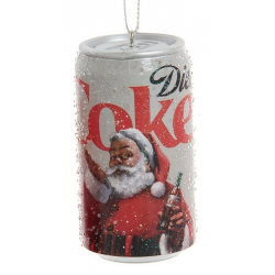 Coca Cola - Diet Coca-Cola® Santa Can Ornament