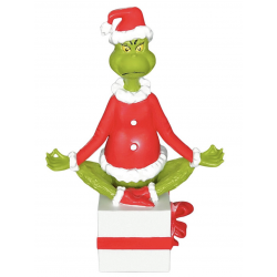Kurt S. Adler - The Grinch On Present Statue