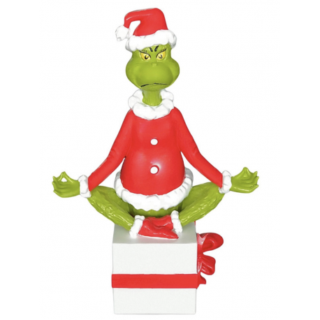 Kurt S. Adler - The Grinch On Present Statue