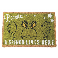 The Grinch Beware! - Doormat