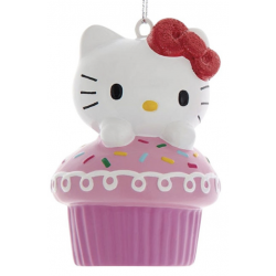 Sanro - Hello Kitty Red Bow Cupcake Ornament