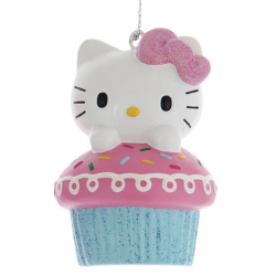 Sanro - Hello Kitty Pink Bow Cupcake Ornament