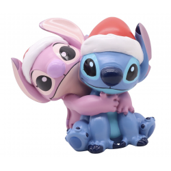Disney - Stich & Angel Christmas Statue