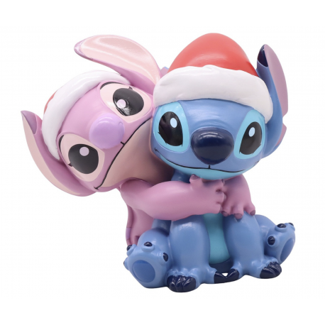 Disney - Stich & Angel Christmas Statue