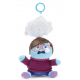 Disney Sadness Mum Small Soft Toy Keyring, Inside Out - 13.5cm