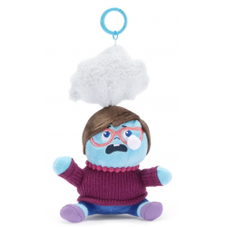 Disney Sadness Mum Small Soft Toy Keyring, Inside Out - 13.5cm