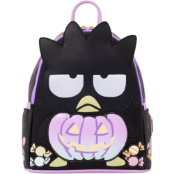 Loungefly Hello Kitty & Friends - Badtz-Maru Pumpkin Cosplay Light-Up 10" Faux Leather Mini Backpack