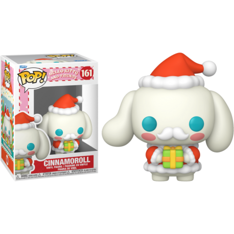 Funko Pop 161 Cinnamoroll (Festive), Hello Kitty and Friends