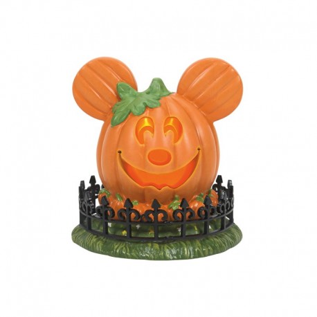 Disney Village By D56 - Mickey Mouse's Town Centre Pumpkin