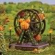 Disney Village By D56 - Pumpkintown Illuminated Ferris Wheel