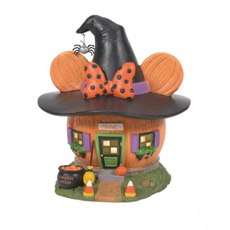 Disney Village By D56 - Minnie Mouse's Pumpkintown House