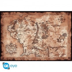 Lord Of The Rings - Poster Maxi 91.5x61 - Map (N2)