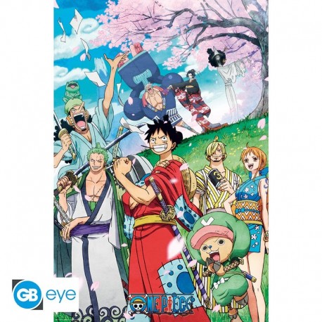 One Piece - Poster Maxi 91.5x61 FSC MIX - Wano (AA4)