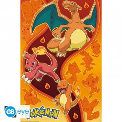 Pokemon - Poster Maxi 91.5x61 FSC Mix - Fire Type (AG1)