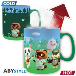 Animal Crossing - Mug Heat Change- 460 ml - Island Welcome