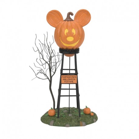 Disney Village By D56 - Pumpkintown Water Tower